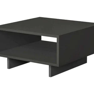 Houten salontafel "Hola" – 60 x 60 x 32 cm – Antracietgrijs