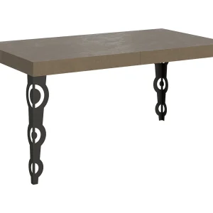 Karamay Premium 160/264×90 cm uitschuifbare tafel in duifgrijs met antraciet poten Karamay Premium 160/264×90 cm uitschuifbare tafel in duifgrijs met antraciet poten