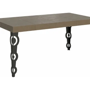Karamay Premium 120/224×90 cm uitschuifbare tafel met duifgrijze en antraciete poten Karamay Premium 120/224×90 cm uitschuifbare tafel met duifgrijze en antraciete poten