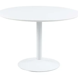 Ib eetkamertafel Ø110 cm wit. Ib eetkamertafel Ø110 cm wit.