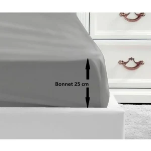 Hoeslaken 100% Katoen 90x190x25 cm Lichtgrijs – OEKO-TEX Gecertificeerd Hoeslaken 100% Katoen 90x190x25 cm Lichtgrijs – OEKO-TEX Gecertificeerd
