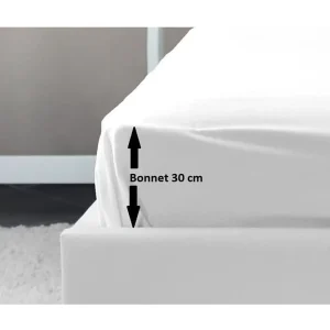 Hoeslaken 100% Katoen Wit 180×200 cm – Hoek 30 cm Hoeslaken 100% Katoen Wit 180×200 cm – Hoek 30 cm
