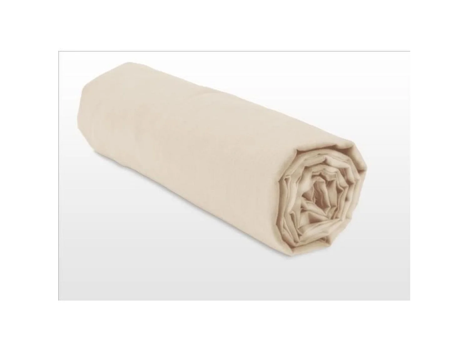 Hoeslaken 100% Katoen Beige 140 x 190 + Hoekhoogte 25 cm
