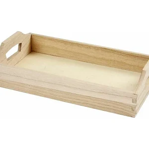 Houten dienblad om te decoreren – 30 x 17 x 5 cm Houten dienblad om te decoreren – 30 x 17 x 5 cm