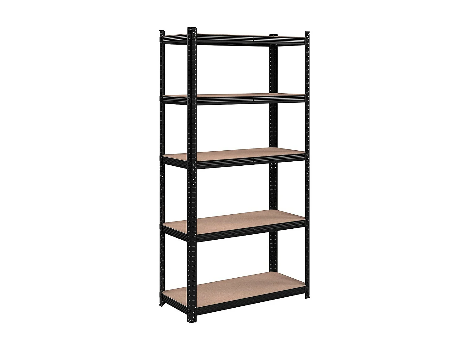 Industriële 5-niveaus modulaire plank als bureau - L90 x H180 cm