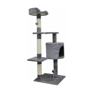 Kattenboom 40 x 40 x 114 cm – Grijs Kattenboom 40 x 40 x 114 cm – Grijs