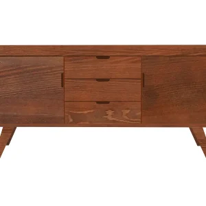 Houten ladekast 160 cm Malmo II, kleur kastanje Houten ladekast 160 cm Malmo II, kleur kastanje