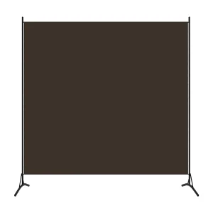 Kamerscherm met 1 paneel 175×180 cm bruin Kamerscherm met 1 paneel 175×180 cm bruin