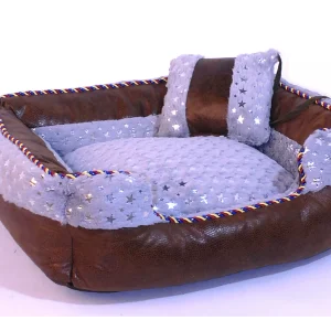 Hondenmand ComfortPet – Grijs Zacht Pluche – Groot Hondenmand ComfortPet – Grijs Zacht Pluche – Groot