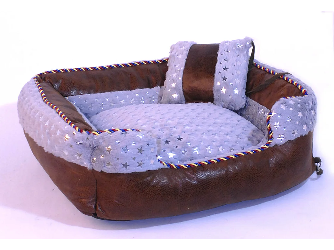 Hondenmand ComfortPet - Grijs Zacht Pluche - Groot