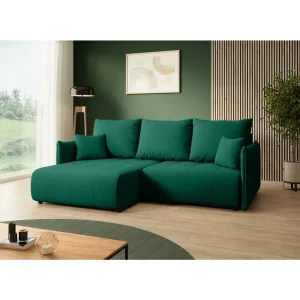 Hoekslaapbank Henry Mini groen links Hoekslaapbank Henry Mini groen links