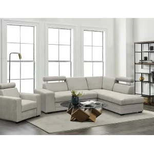 Hoekslaapbank Roma beige rechts Hoekslaapbank Roma beige rechts