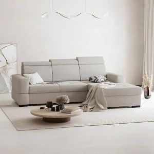 Hoekslaapbank Alex Mini beige rechts