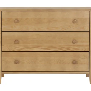Houten ladekast 74 x 98 cm Colorado I, 3 laden, kleur eiken Houten ladekast 74 x 98 cm Colorado I, 3 laden, kleur eiken