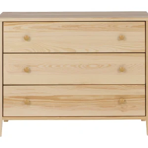Houten ladekast 74 x 98 cm Colorado I, 3 laden, grenen Houten ladekast 74 x 98 cm Colorado I, 3 laden, grenen
