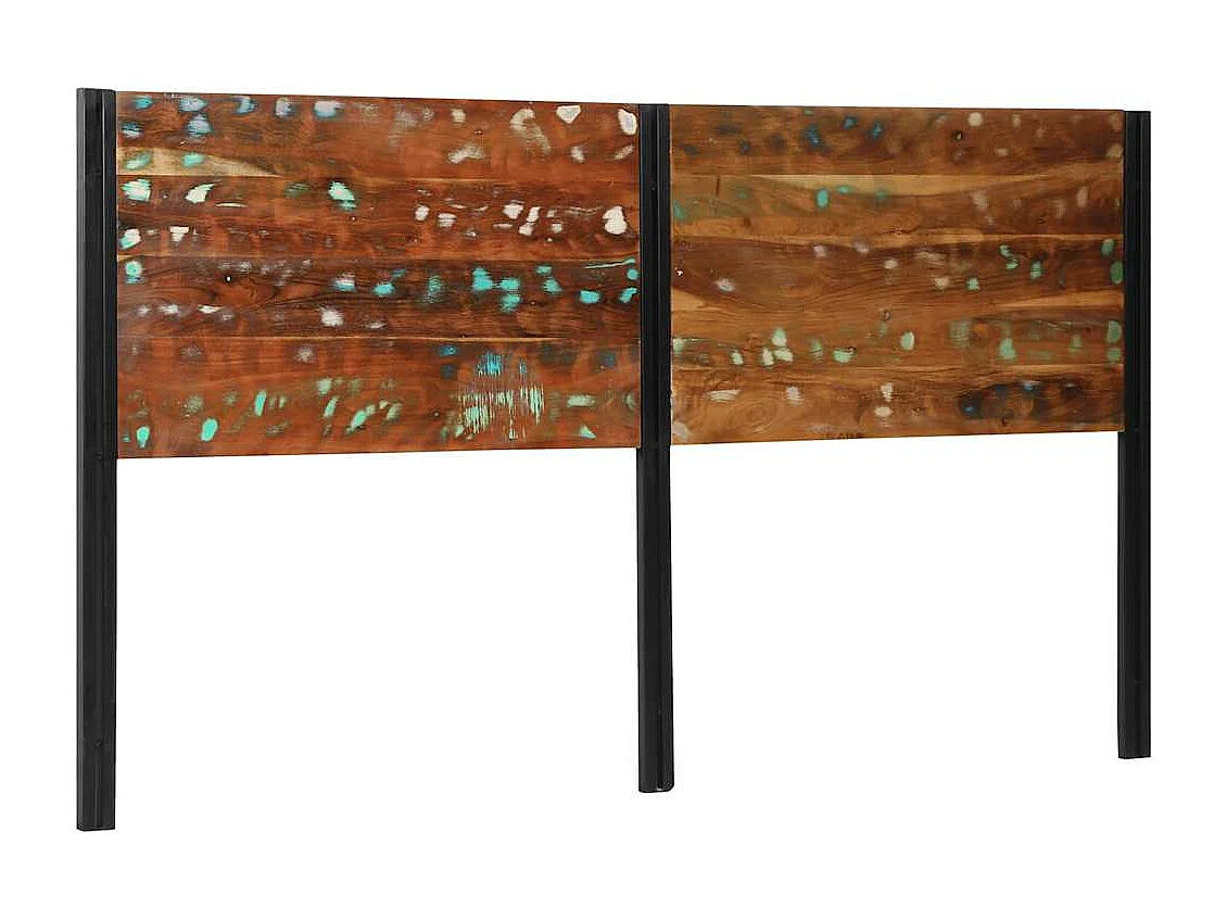 Hoofdeinde 180 cm massief gerecycled en ijzer
