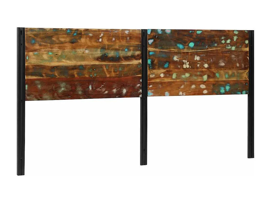 Hoofdeinde 200 cm massief gerecycled en ijzer