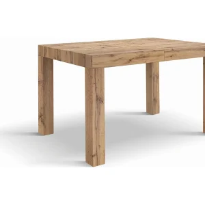 Houten tafel, eiken effect, ext.120×80-200x80cm – BAROLO Houten tafel, eiken effect, ext.120×80-200x80cm – BAROLO