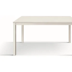 Houten tafel,essen wit, voet wit, ext.120×80-170x80cm – TROPEA Houten tafel,essen wit, voet wit, ext.120×80-170x80cm – TROPEA