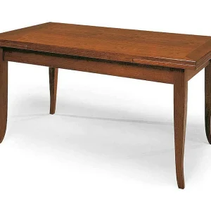Houten uitschuifbare tafel in notelaar 140×80 – 220×80 cm – SANTO SPIRITO Houten uitschuifbare tafel in notelaar 140×80 – 220×80 cm – SANTO SPIRITO