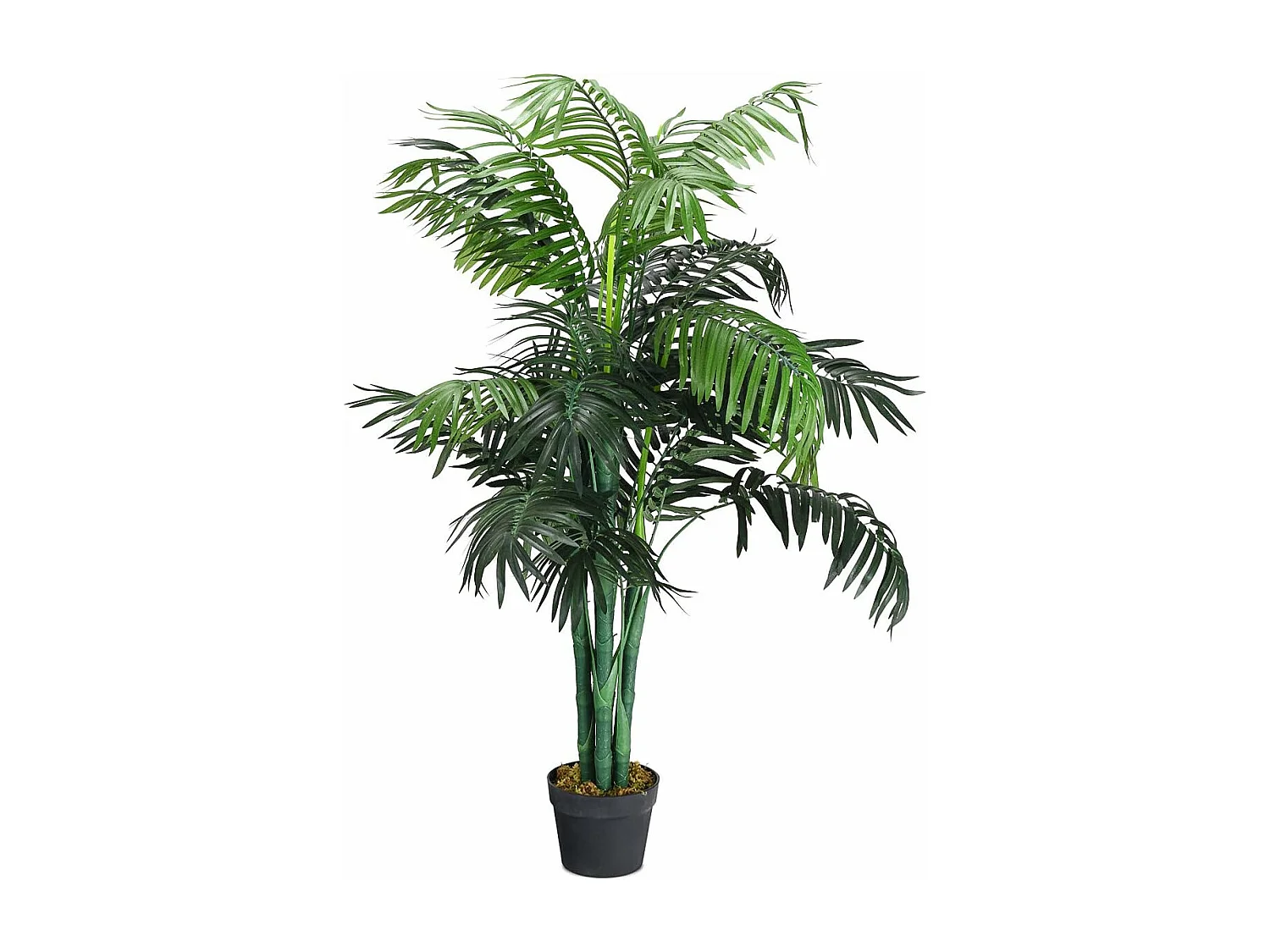 Kamerpalm, palm, kunstplant, kunstboom, kamerplant, decoratieve plant, kunstplant, 110 cm hoog