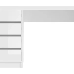 Kaptafel ESTRELLA wit zonder spiegel – 110 cm, 4 laden, klassieke stijl Kaptafel ESTRELLA wit zonder spiegel – 110 cm, 4 laden, klassieke stijl