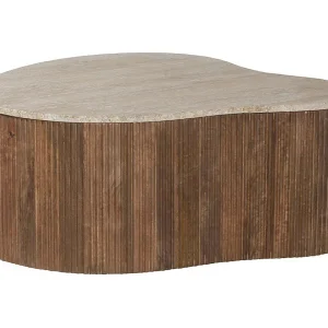 Salontafel in massief hout collectie DELHI 80cm – Etnische en design stijl Salontafel in massief hout collectie DELHI 80cm – Etnische en design stijl