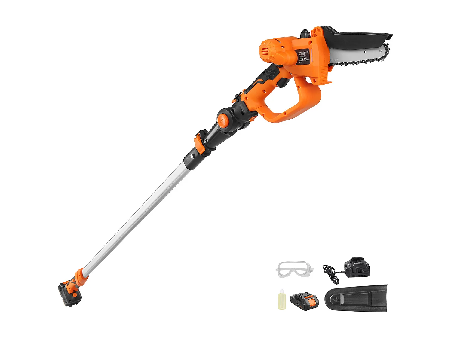 Kabelloze Paalzaag 20V 2Ah-Batterij 2-in-1 SucceBuy