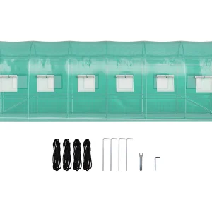 Inloop-GH 20x10x7 SucceBuy, Gegalvaniseerd Frame, Waterdichte Hoes Inloop-GH 20x10x7 SucceBuy, Gegalvaniseerd Frame, Waterdichte Hoes
