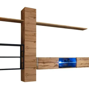 Industriële stijl woonkamermeubelset SWITCH M5. Kleur eiken. Industriële stijl woonkamermeubelset SWITCH M5. Kleur eiken.