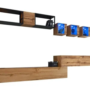 Industriële stijl woonkamermeubelset SWITCH M3. Kleur: eiken. Industriële stijl woonkamermeubelset SWITCH M3. Kleur: eiken.