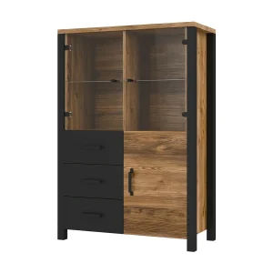 Buffet hoog DARWIN – Spar en zwart