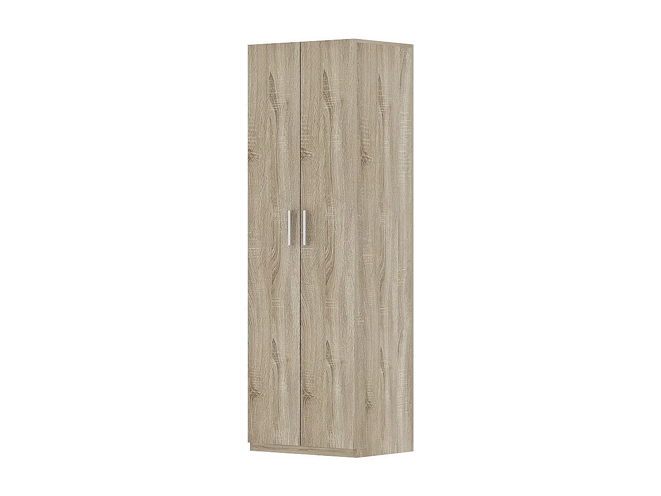 Kast met 2 deuren TOM – Sonoma eiken – Compact en functioneel