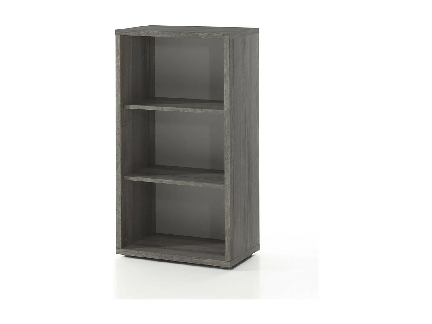 Bureaubibliotheek met 2 planken in grijze houtlook | Collectie SOON | Meublorama