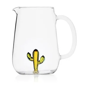 Kan van borosilicaatglas, Cactus, groen/amber 1000 ml, Desert Plants Kan van borosilicaatglas, Cactus, groen/amber 1000 ml, Desert Plants