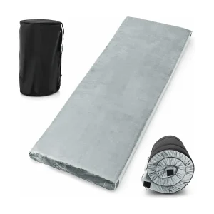 Isomat Camping matras van traagschuim, lichte slaapmat met flanellen overtrek, incl. draagtas, gastenmatras voor reizen, wandelen, 183 x 62,5 x 6,5 cm ZB32940 Isomat Camping matras van traagschuim, lichte slaapmat met flanellen overtrek, incl. draagtas, gastenmatras voor reizen, wandelen, 183 x 62,5 x 6,5 cm ZB32940