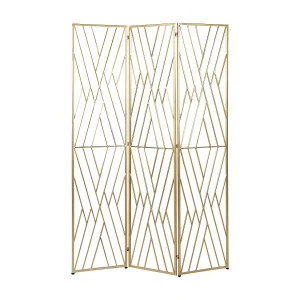 Kamerscherm driedelig goud 117 x 170 cm ASOLO Kamerscherm driedelig goud 117 x 170 cm ASOLO
