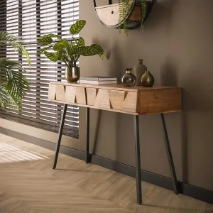 Kaptafel Demn – Massief Acaciahout – 120cm Kaptafel Demn – Massief Acaciahout – 120cm