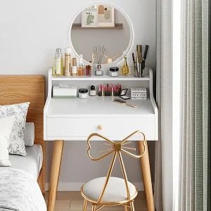 Kaptafel spiegel, wit, Scandinavisch Kaptafel spiegel, wit, Scandinavisch