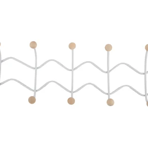 Kapstok Double Zig Zag – Wit Kapstok Double Zig Zag – Wit