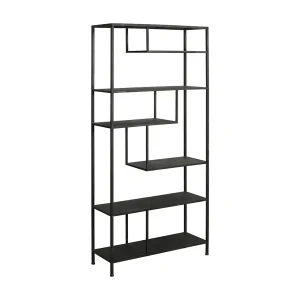 Kast YLAYA – 100x35x213cm – Zwart Kast YLAYA – 100x35x213cm – Zwart