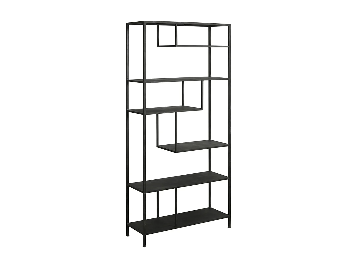 Kast YLAYA - 100x35x213cm - Zwart