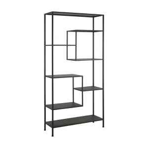 Kast YVANA – 101x36x200cm – Zwart Kast YVANA – 101x36x200cm – Zwart