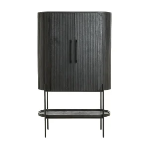 Kast DUMOSI – 100x40x165cm – Zwart Kast DUMOSI – 100x40x165cm – Zwart