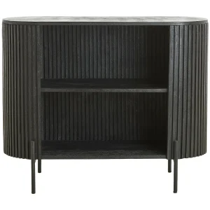 Kast DUMOSI – 100x40x80cm – Zwart
