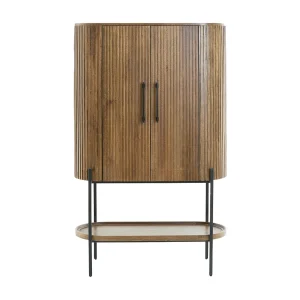 Kast DUMOSI – 100x40x165cm – Bruin Kast DUMOSI – 100x40x165cm – Bruin