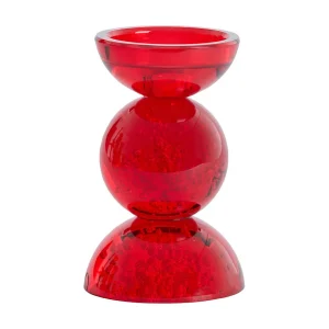 Kandelaar ITINGA – Ø9.5×15.5cm – Rood Kandelaar ITINGA – Ø9.5×15.5cm – Rood