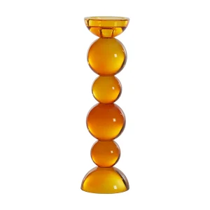 Kandelaar ITINGA – Ø9.5x34cm – Oranje Kandelaar ITINGA – Ø9.5x34cm – Oranje
