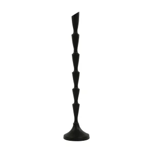 Kandelaar DJEBBE – Ø10x50cm – Zwart