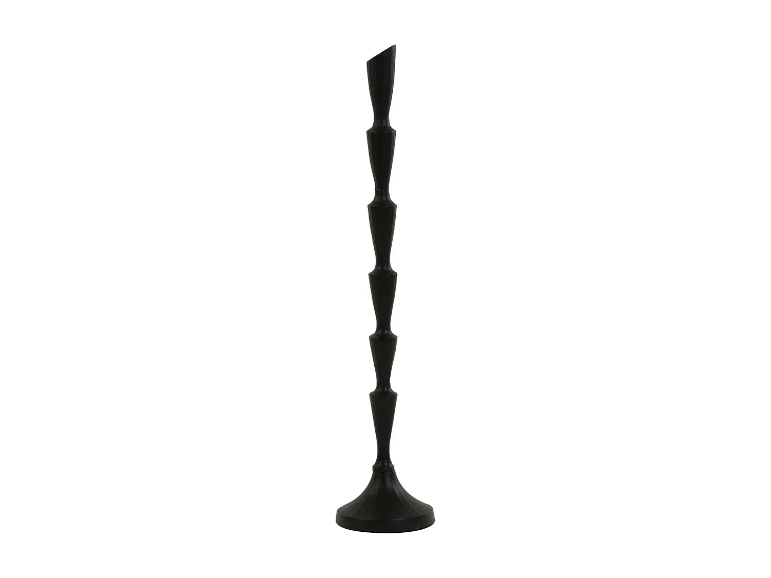 Kandelaar DJEBBE - Ø10x50cm - Zwart